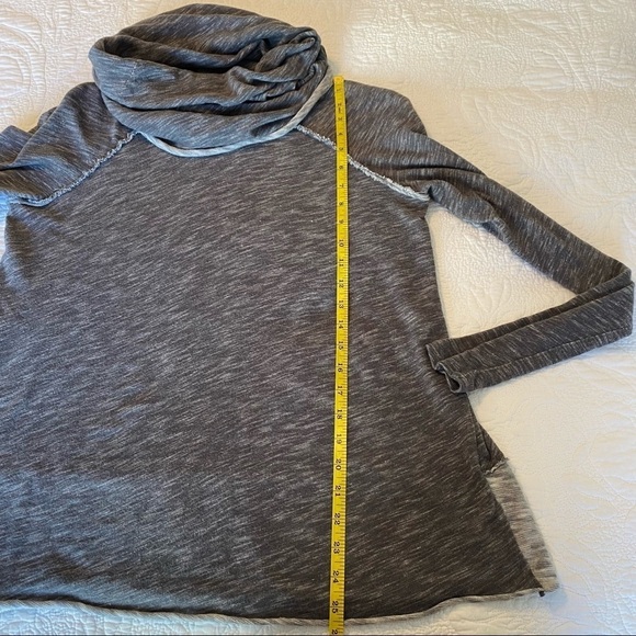 Free People Beach Oversized Cowl Neck Cotton Pullover Top - XS/S - Picture 13 of 14